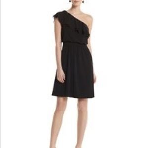 White House Black Market One Shoulder Dress